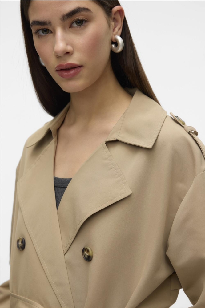 VMCHLOE LONG TRENCHCOAT GA NOOS 10300263 Silver Mink